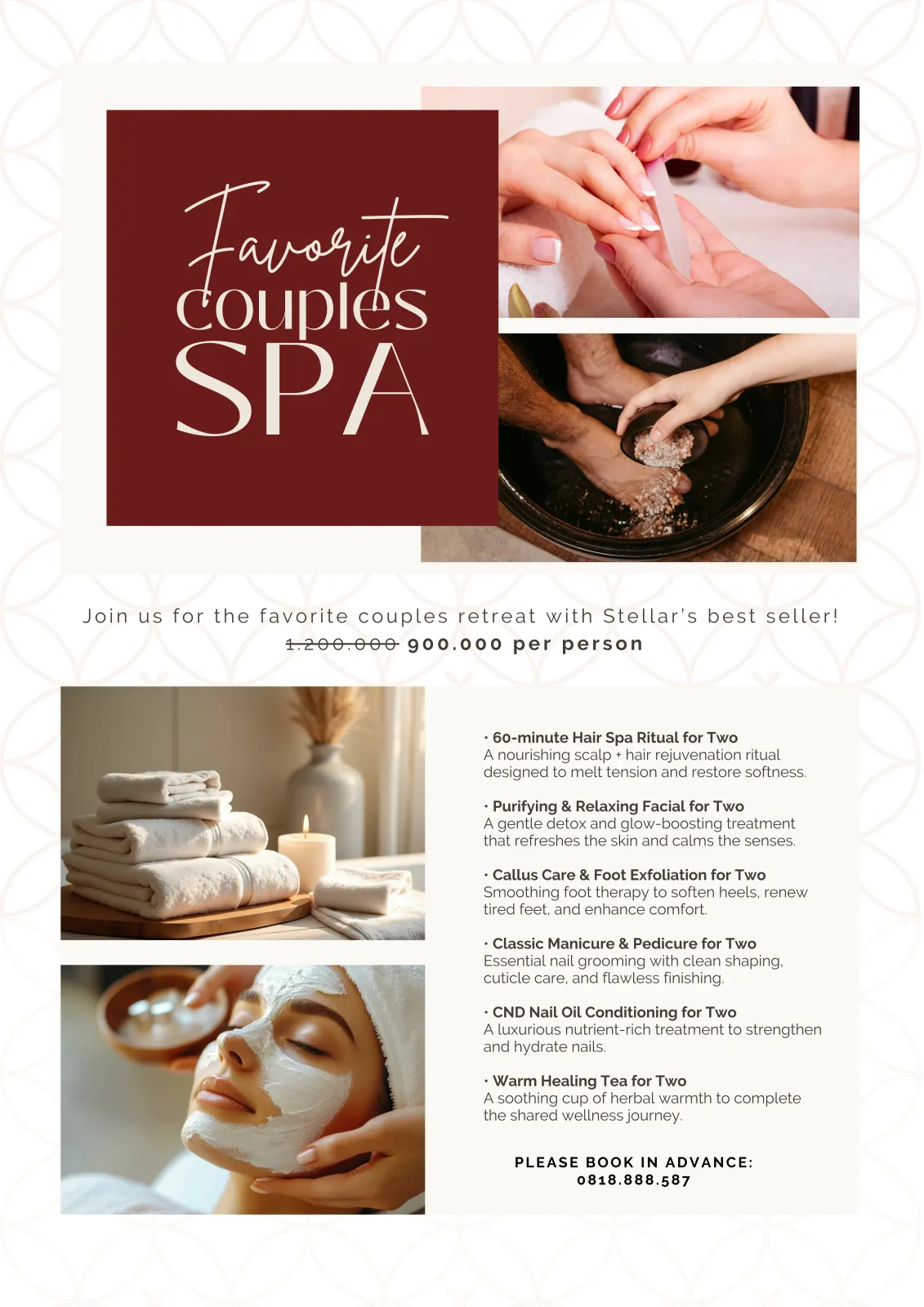 Manicure and pedicure services