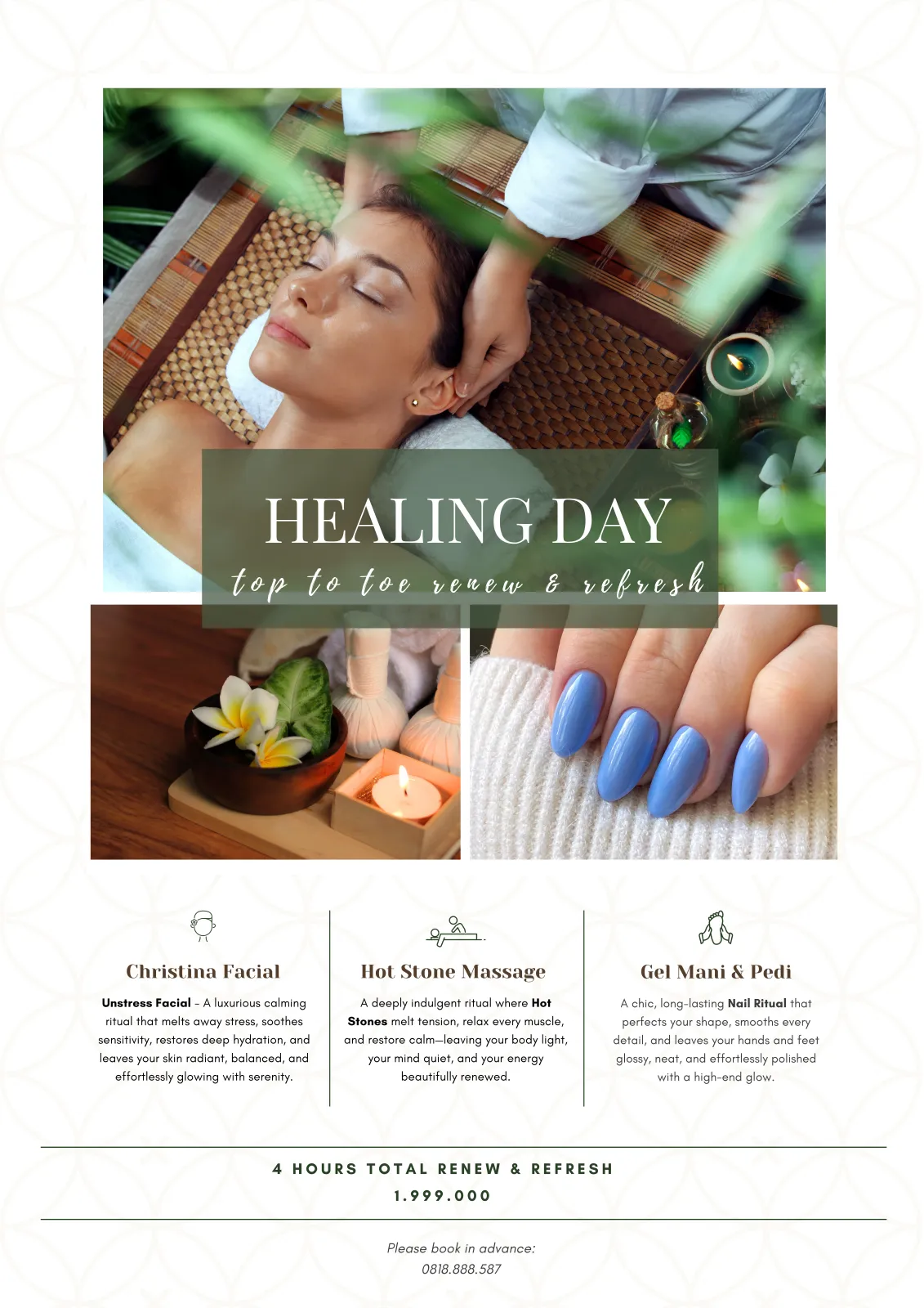 Stellar Spa's serene and luxurious ambiance