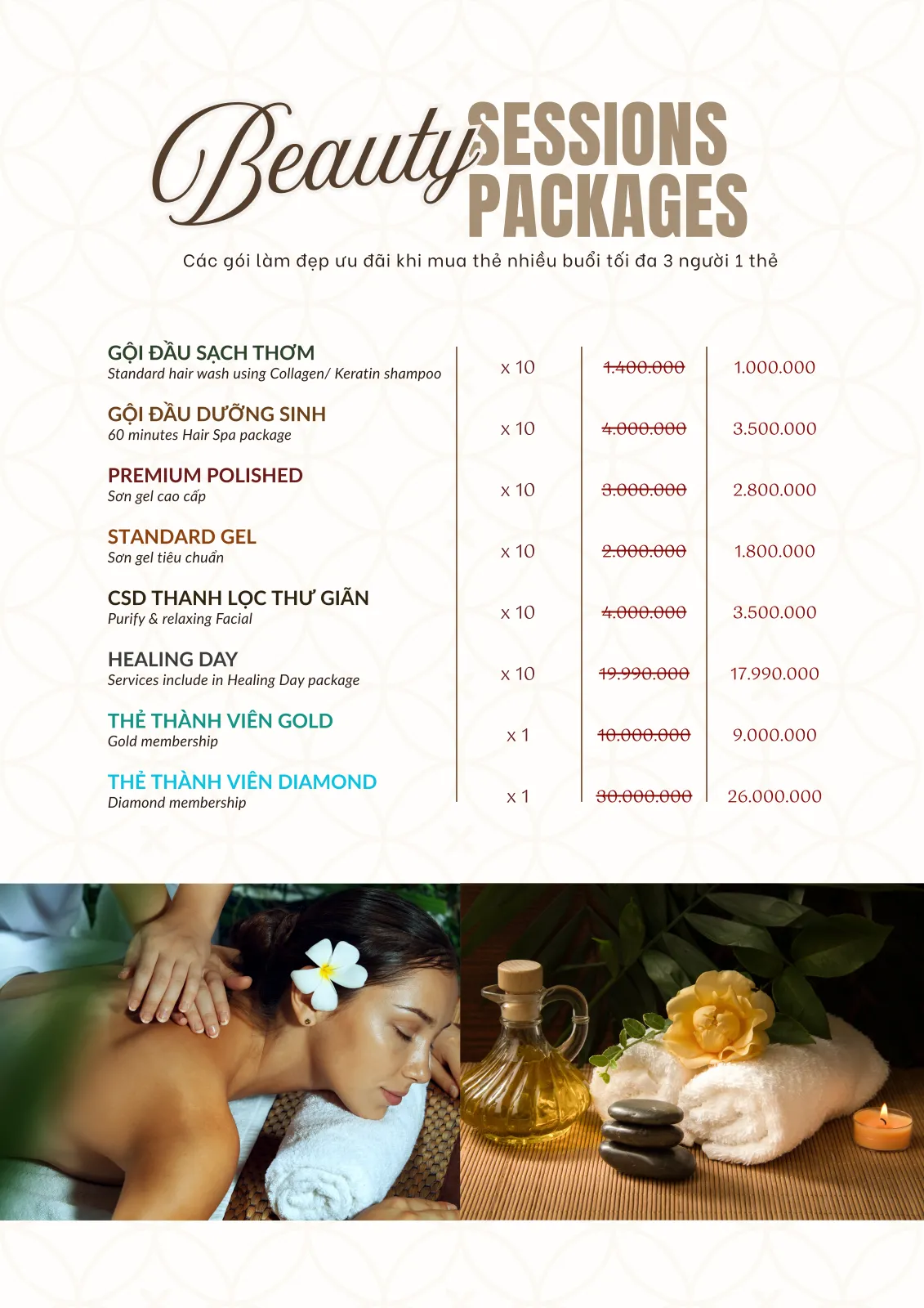 Therapeutic full-body massage