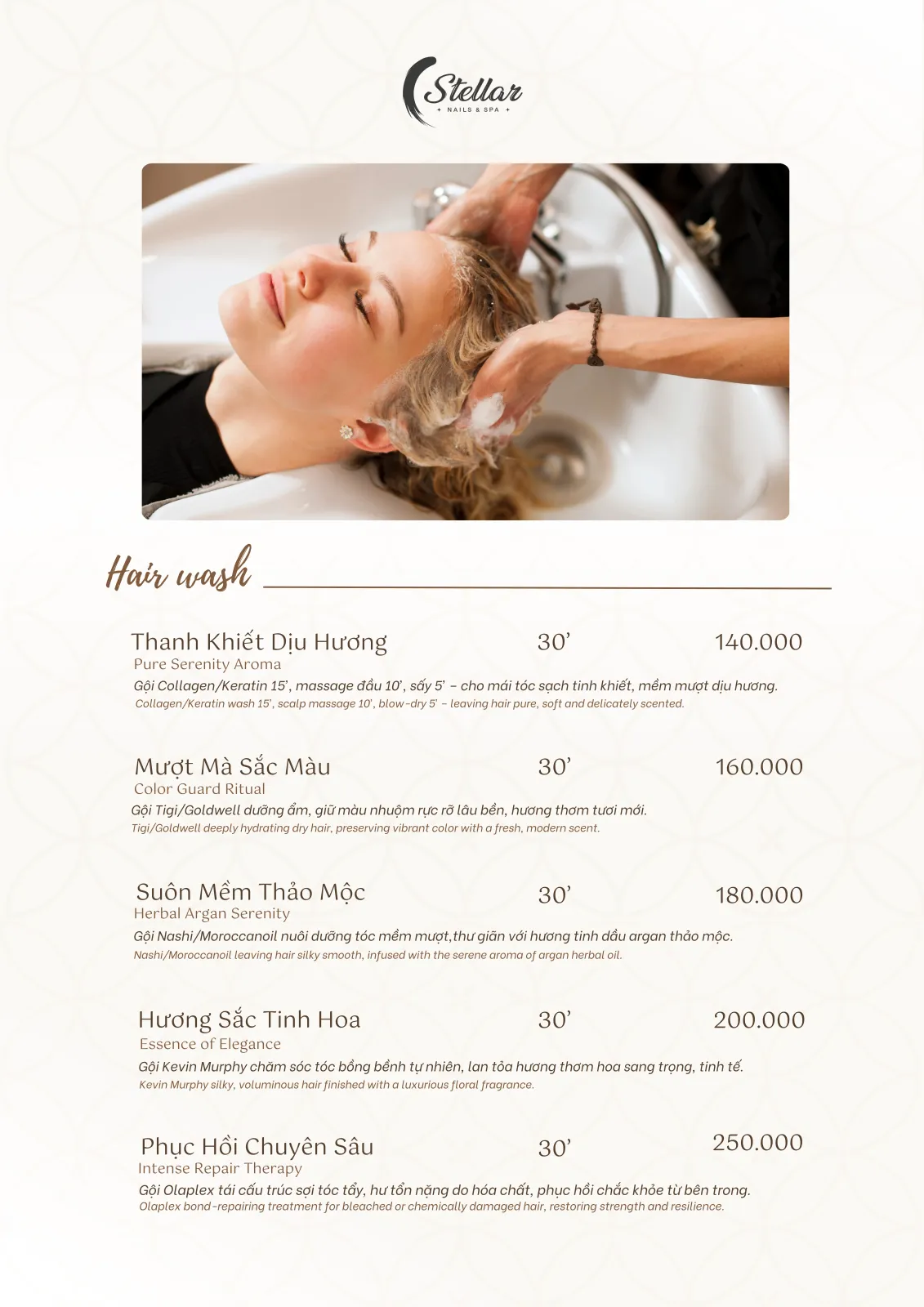 Professional manicure and pedicure services